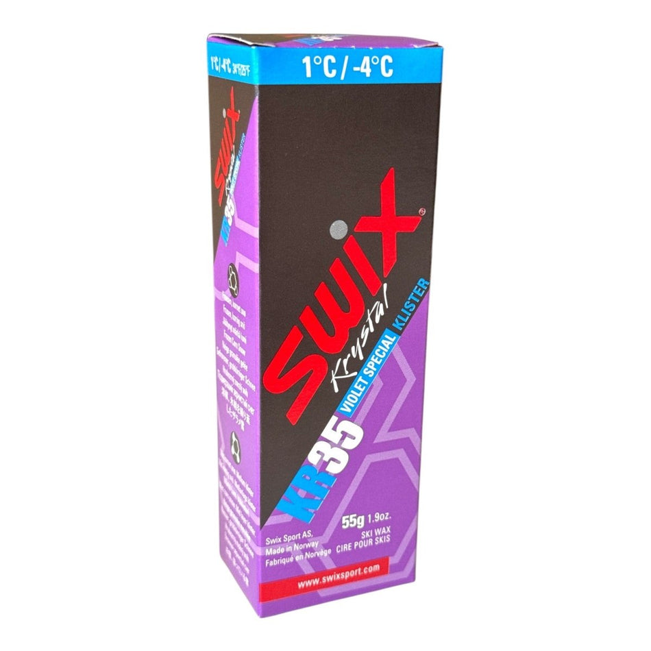 Swix - KR35 Violet Special Klister -4°C to +1°C - KR35 Violet Base Klister 55g - SX-KR35 - Sportbrands24