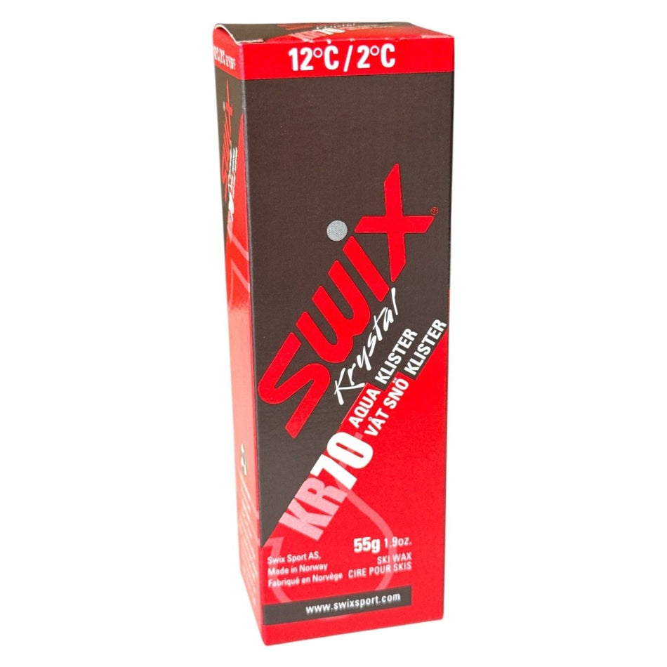 Swix - KR70 Aqua Klister +2°C to +12°C - KR70 Aqua Base Klister 55g - SX-KR70 - Sportbrands24