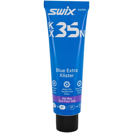 Swix - KX35N Blue Extra Klister - 8°C to 0°C - KX35N Blue Extra Klister - 8°C to 0°C, 55g - SX-KX35N - Sportbrands24