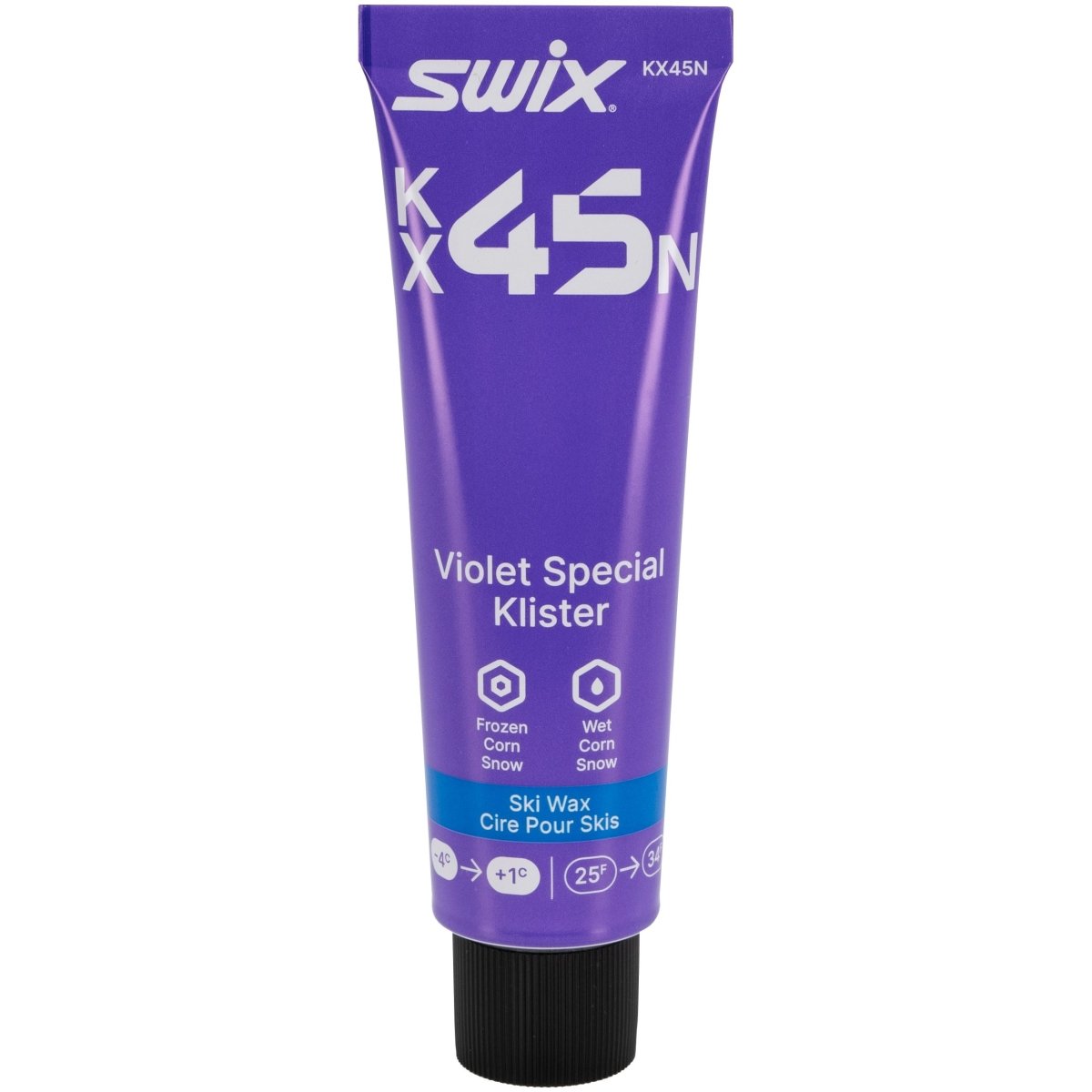 Swix - KX45N Violet Special Klister - 4°C to +1°C - KX45N Violet Special Klister - 4°C to +1°C, 55g - SX-KX45N - Sportbrands24