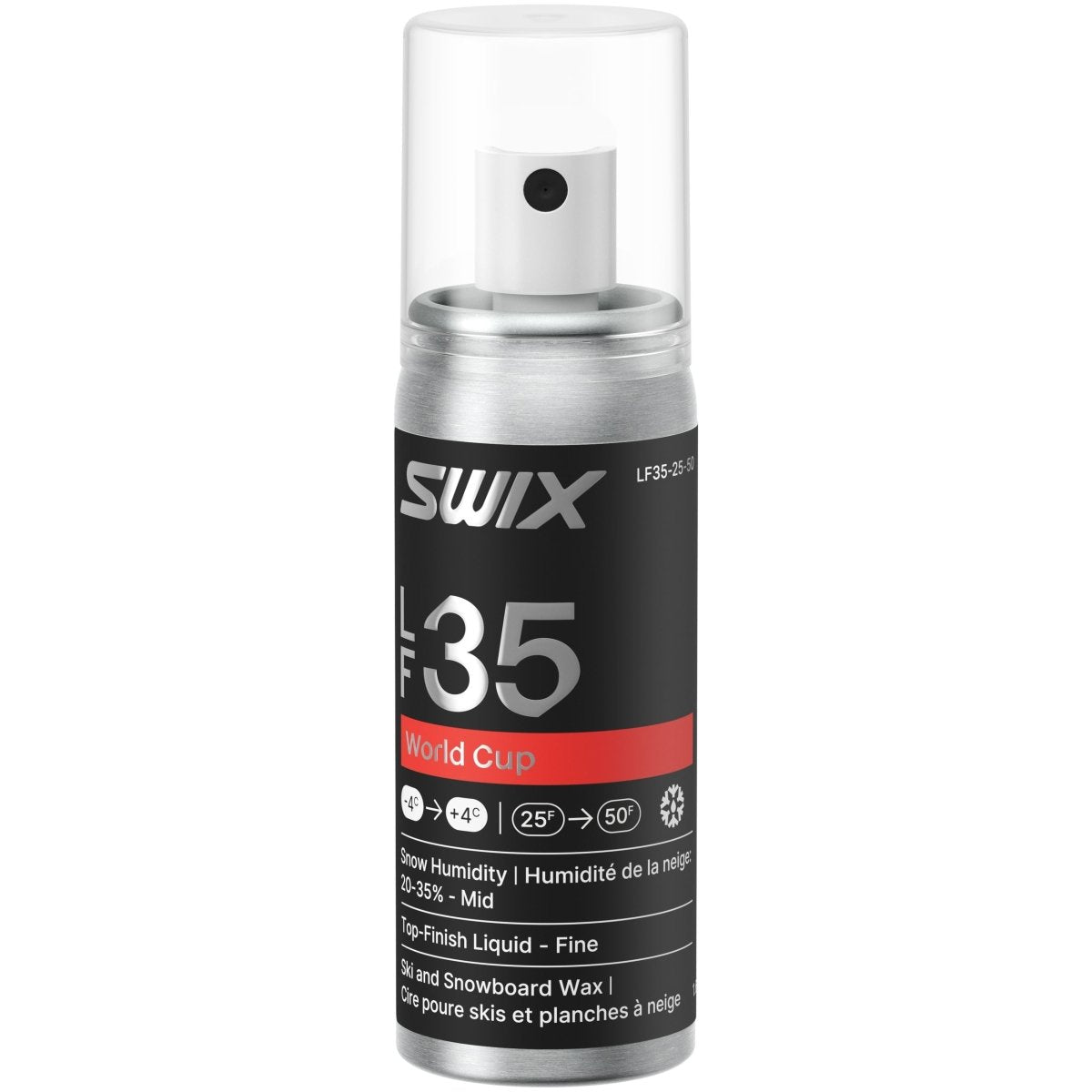 Swix - LF35 WC Liquid Fine Mid Gleitwachs - LF35 WC Liquid Fine Mid 50ml - SX-LF35-25-50 - Sportbrands24