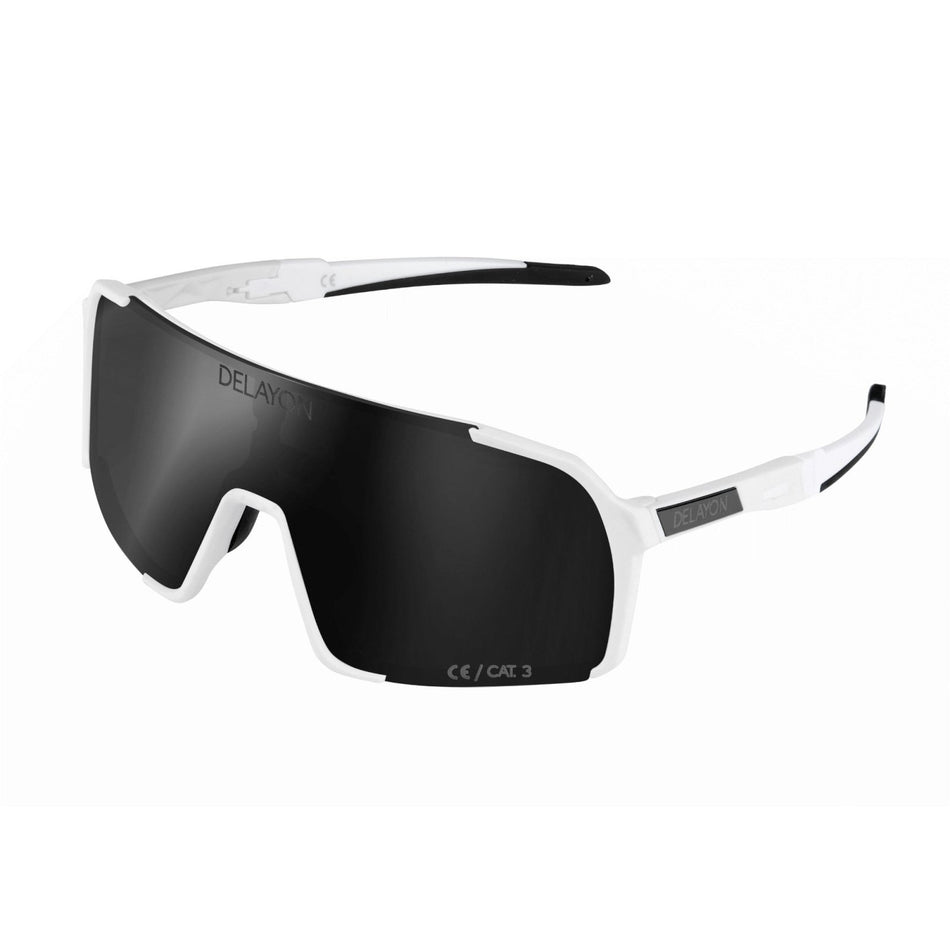 Delayon Eyewear - Line Tracer Sportbrille - Matte White/Black VLT 13 - DL - C3 - 21 - 21251 - Sportbrands24