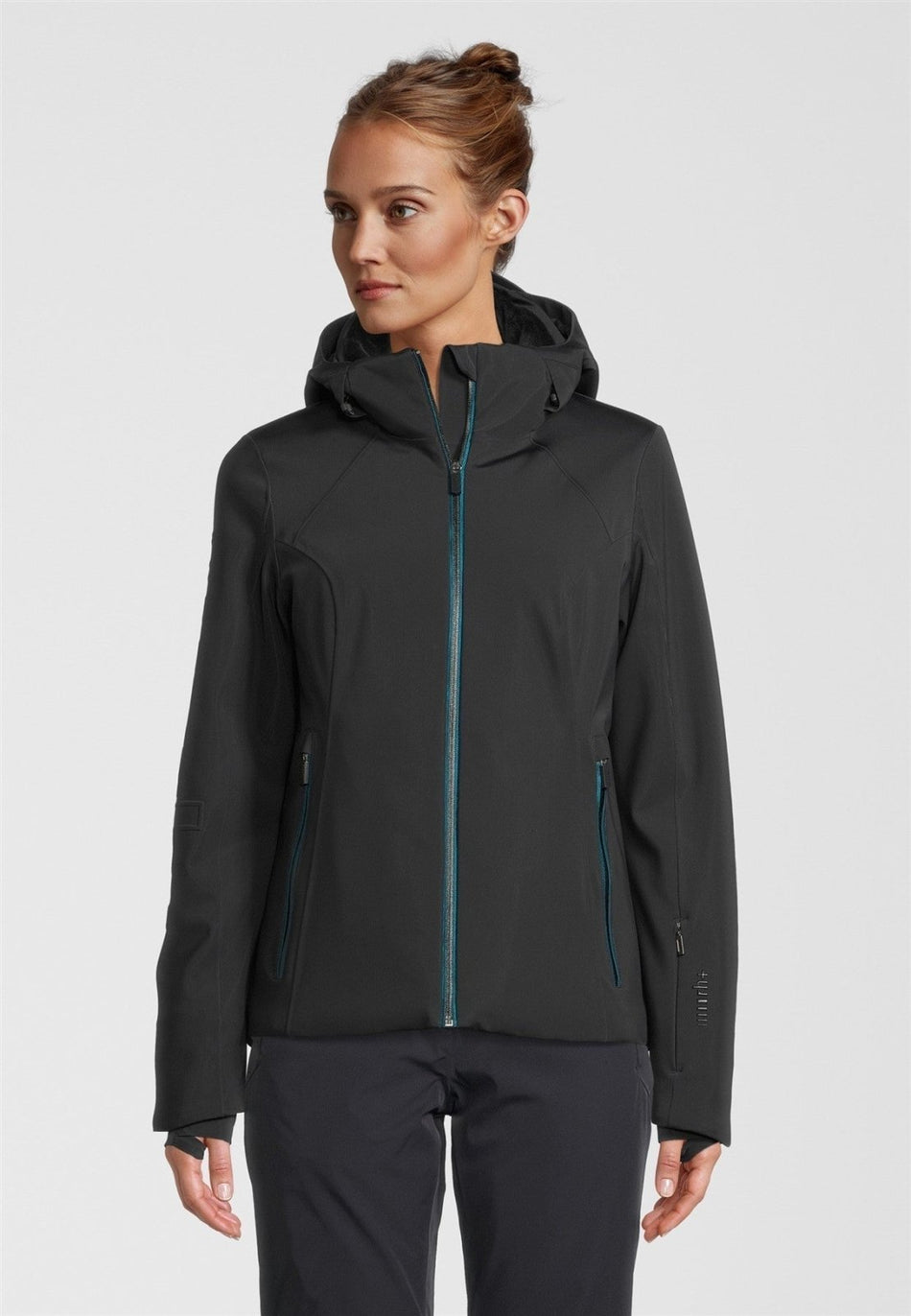 RH+ - Logo II Eco W Skijacke Damen - black/black metal - RH - IND2923 - 94A - XS - Sportbrands24