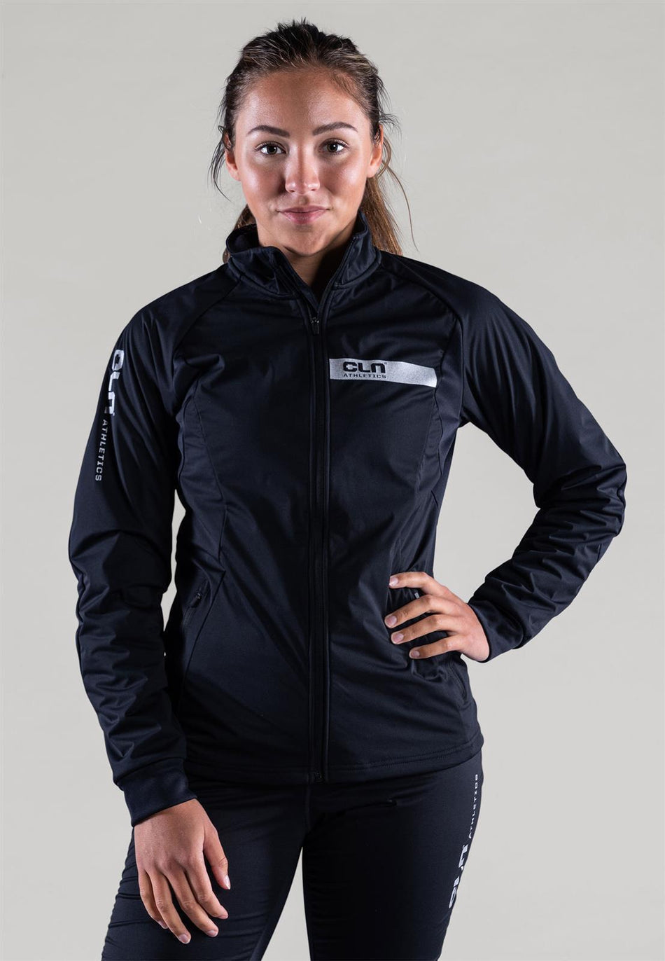 CLN Athletics - Lova Traninngsjacke Damen - black - CLN - 3089 - 00 - XS - Sportbrands24