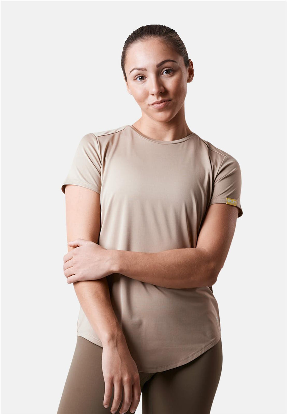 CLN Athletics - Lucy T-Shirt Damen - beige - CLN - 3124 - 49 - XS - Sportbrands24