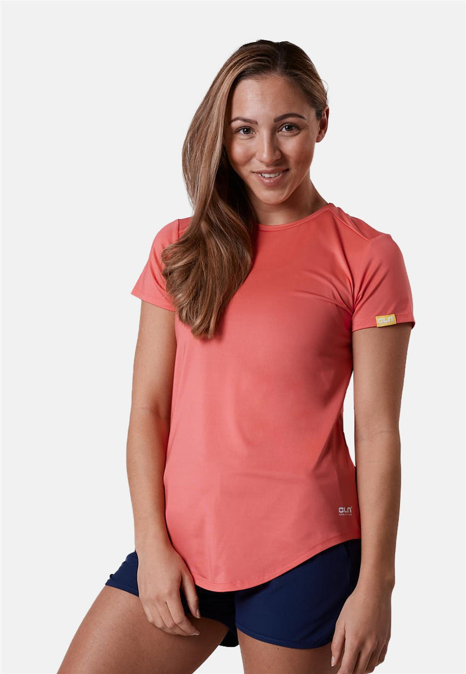 CLN Athletics - Lucy T-Shirt Damen - coral - CLN - 3124 - 84 - XS - Sportbrands24