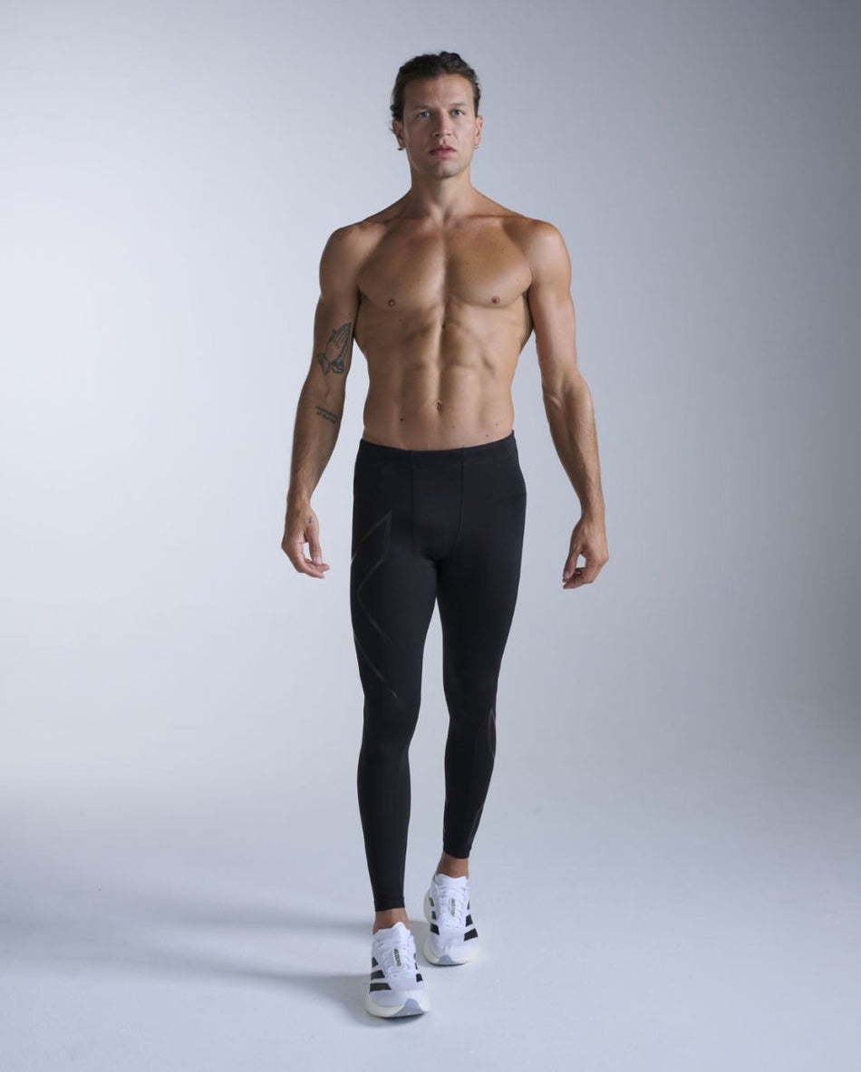 2XU - Core Compression Tights Herren - black/black - 2X-MA3849B-BLK/BLK-MT - Sportbrands24