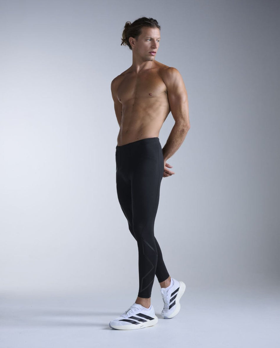 2XU - Core Compression Tights Herren - black/black - 2X-MA3849B-BLK/BLK-MT - Sportbrands24