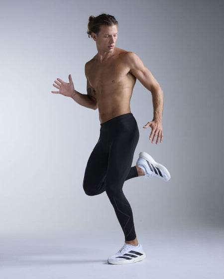 2XU - Core Compression Tights Herren - black/black - 2X-MA3849B-BLK/BLK-MT - Sportbrands24
