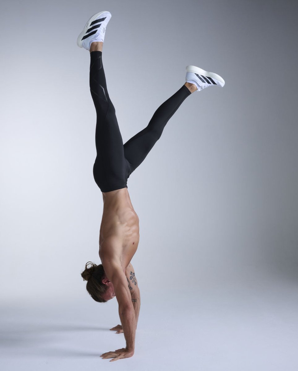 2XU - Core Compression Tights Herren - black/black - 2X-MA3849B-BLK/BLK-MT - Sportbrands24