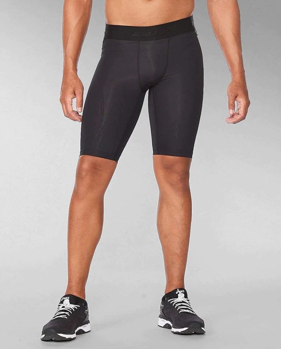 2XU - Force Compression Fitnessshorts Herren - black/nero - 2X-MA5366B-BLK/NRO-XXL - Sportbrands24