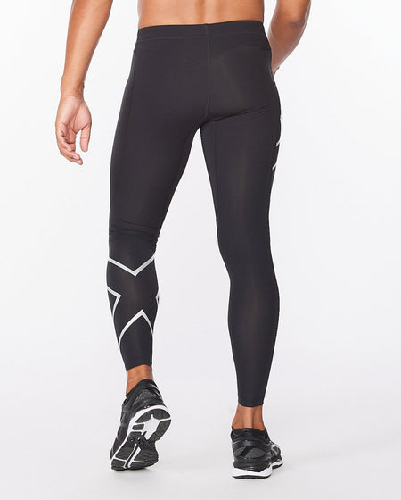2XU - Core Compression Tights Herren - black - silver - 2X-MA3849B-BLK/SIL-MT - Sportbrands24