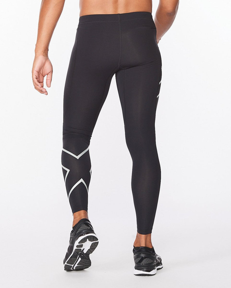 2XU - Core Compression Tights Herren - black - silver - 2X-MA3849B-BLK/SIL-MT - Sportbrands24