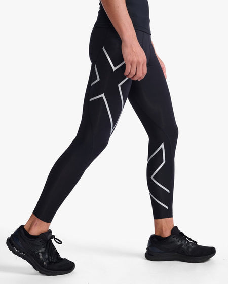 2XU - Core Compression Tights Herren - black - silver - 2X-MA3849B-BLK/SIL-MT - Sportbrands24