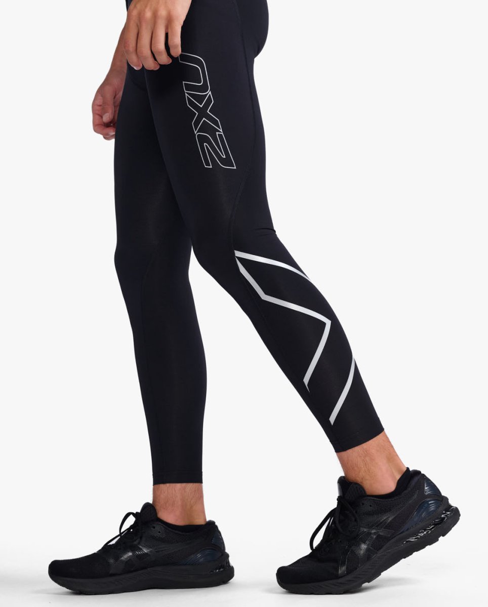 2XU - Core Compression Tights Herren - black - silver - 2X-MA3849B-BLK/SIL-MT - Sportbrands24