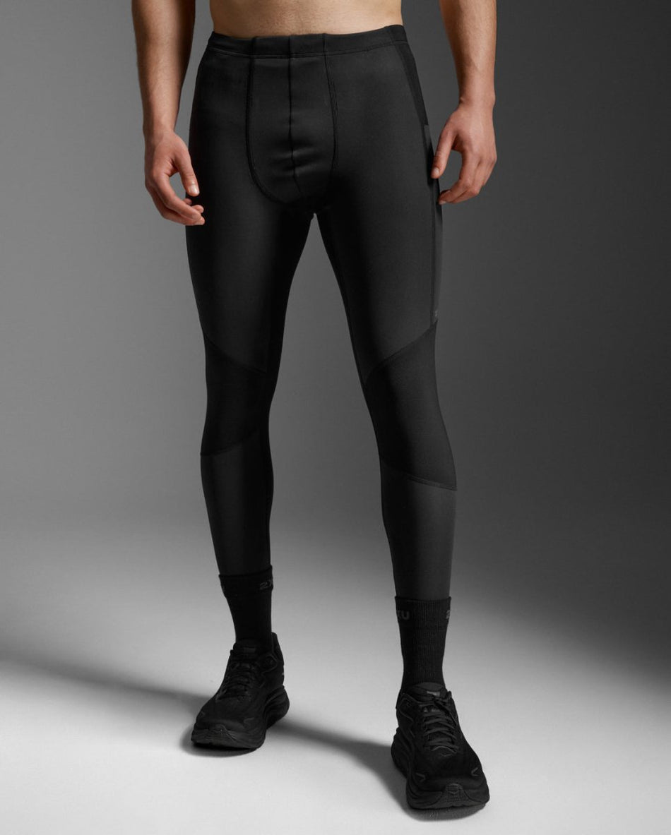 2XU - Ignition Shield Compression Tight Herren - black/black reflective - 2X-MA7593B-BLK/BRF-MT - Sportbrands24