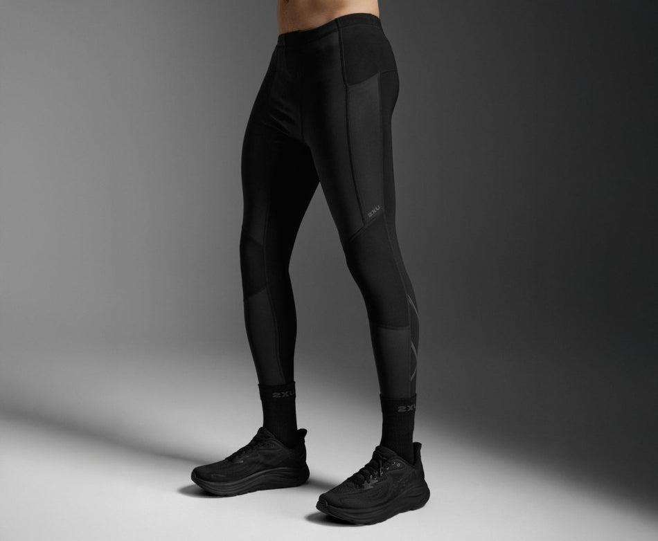 2XU - Ignition Shield Compression Tight Herren - black/black reflective - 2X-MA7593B-BLK/BRF-MT - Sportbrands24