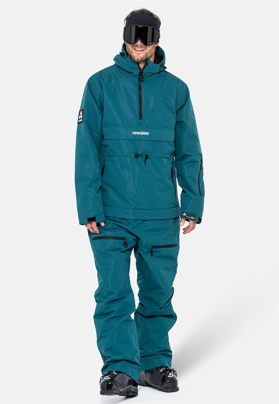 3-in-1 Snow Suit Overall Herren - green