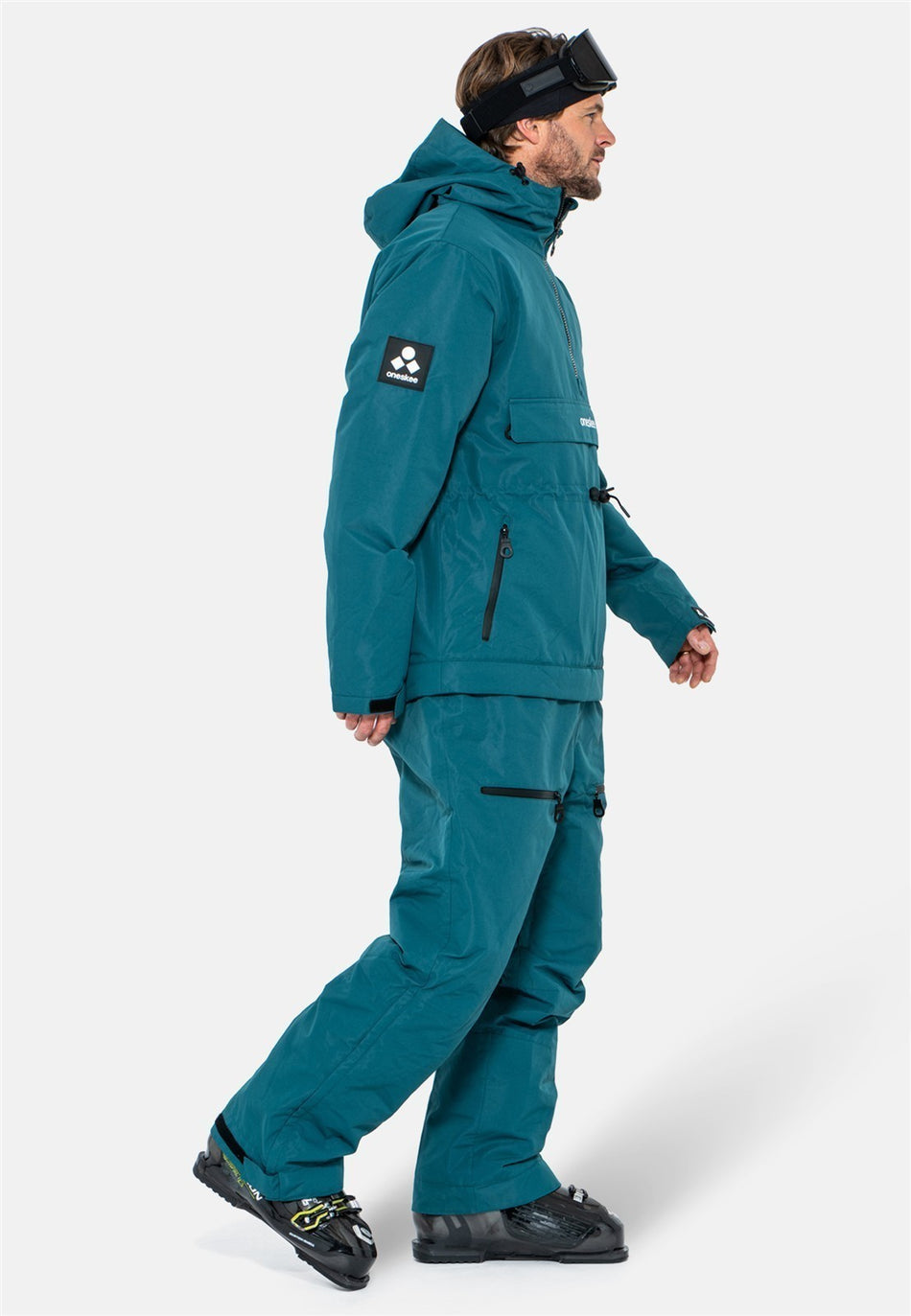 3-in-1 Snow Suit Overall Herren - green