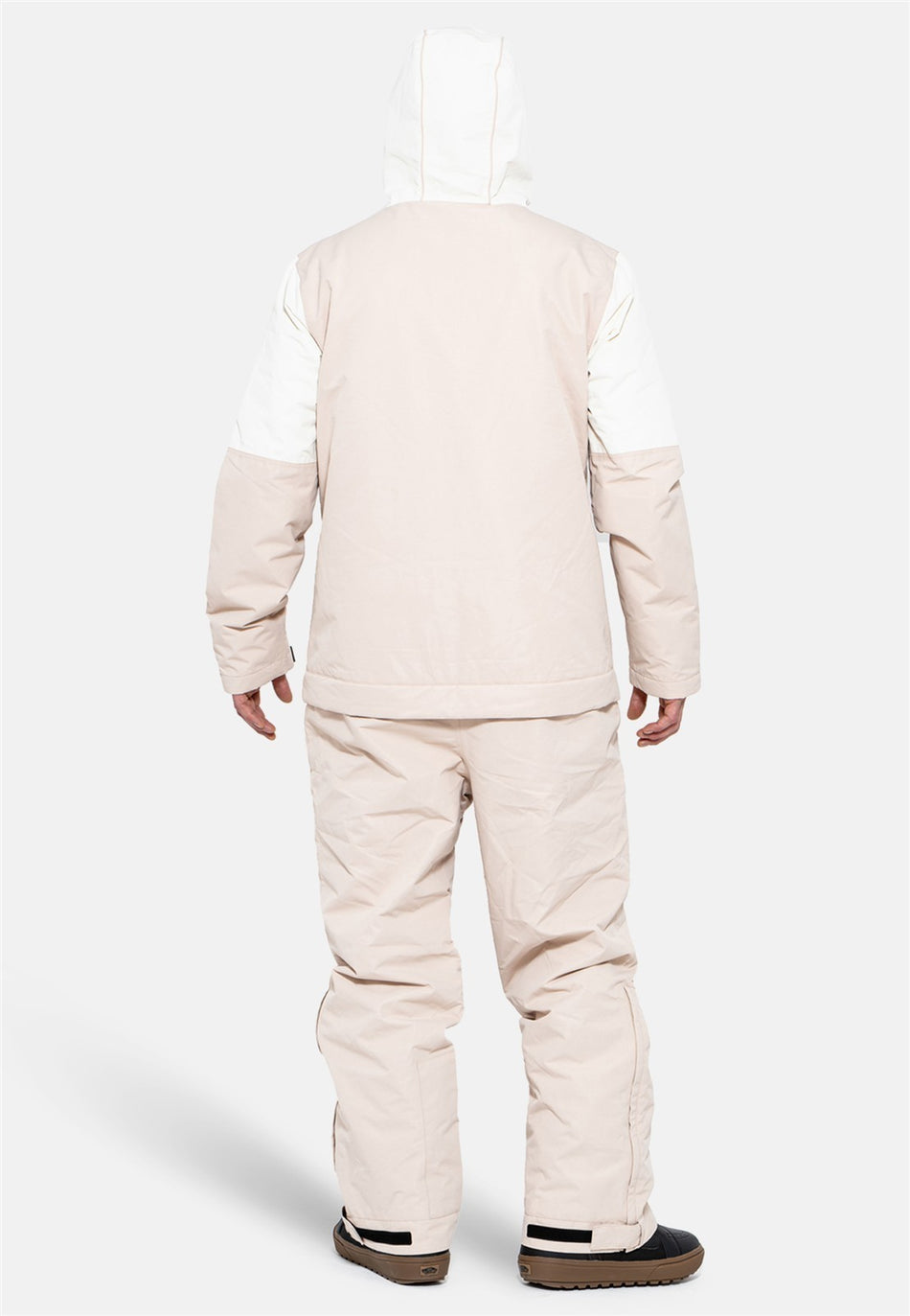 3-in-1 Snow Suit Overall Herren - sand & white