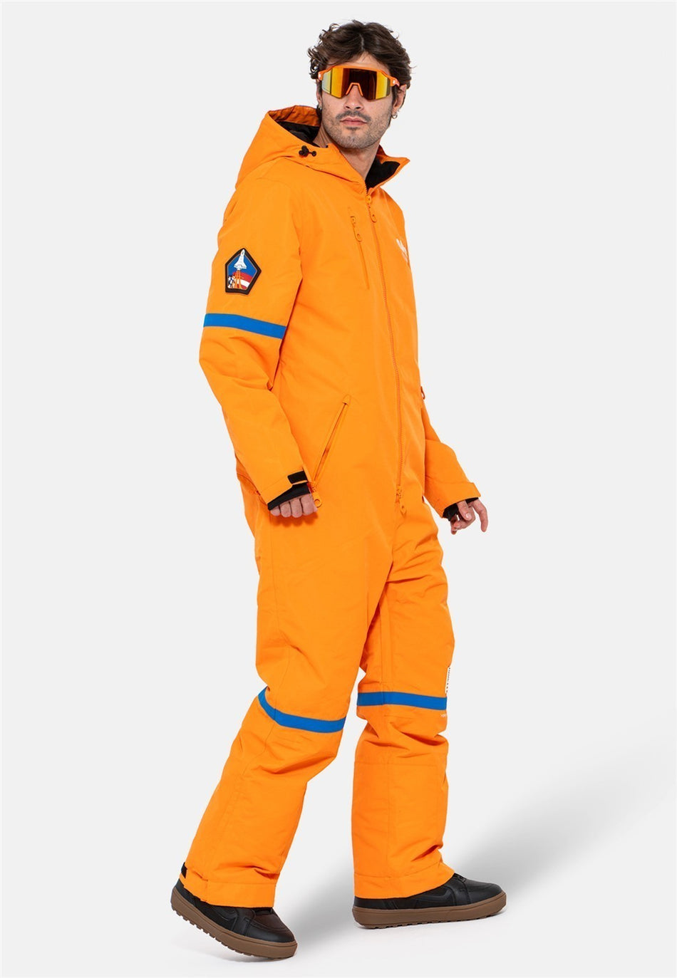 Snow Suit Overall Herren - orange nasa