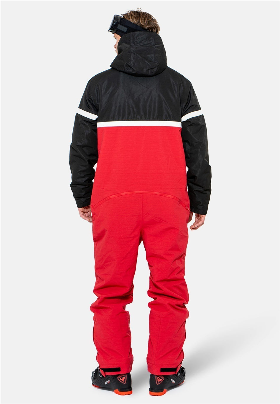 Snow Suit Overall Herren - red & black