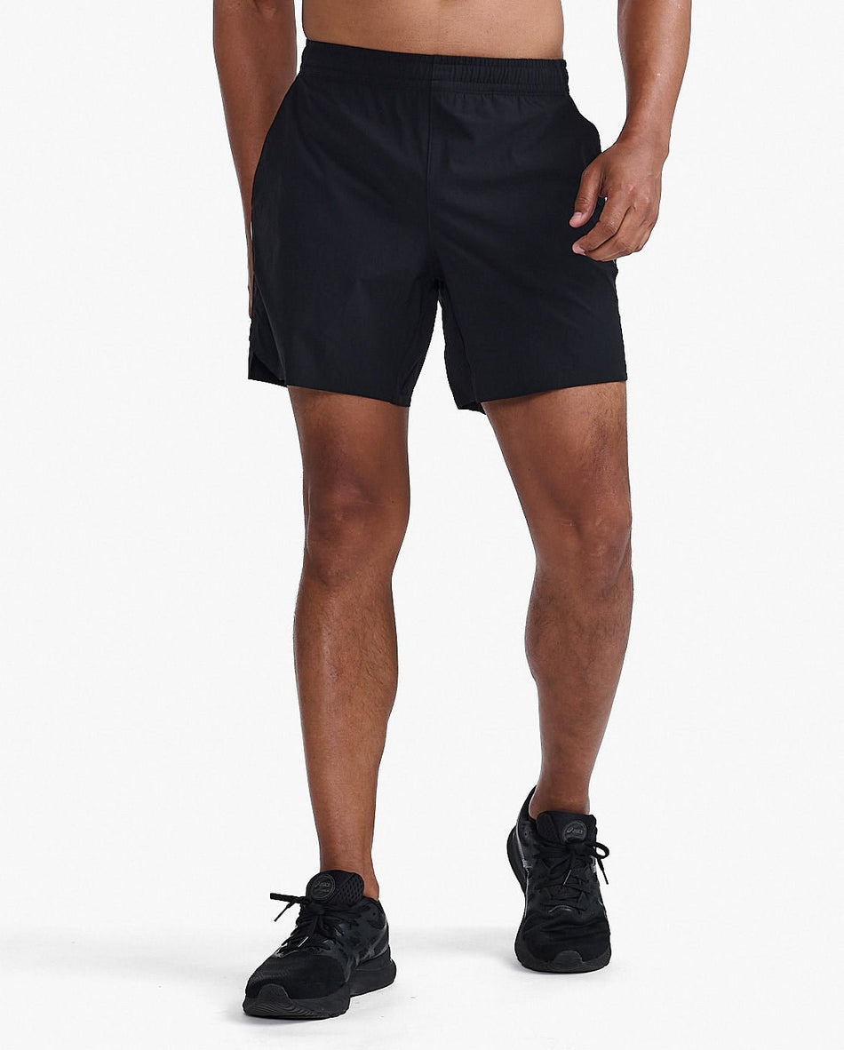 2XU - Motion 6Inch Fitnessshorts Herren - black/black - 2X - MR6986B - BLK/BLK - S - Sportbrands24