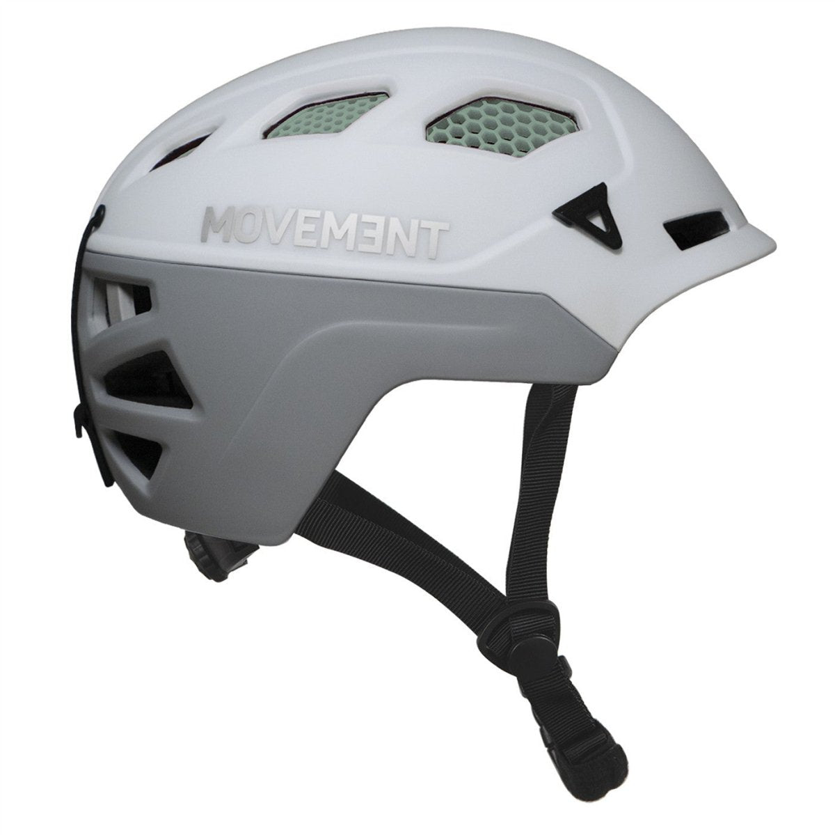 Movement - 3TECH ALPI HONEYCOMB Skitourenhelm Damen - white/grey/water green - white bando - MOV - C - 22202GN - XS - S - Sportbrands24