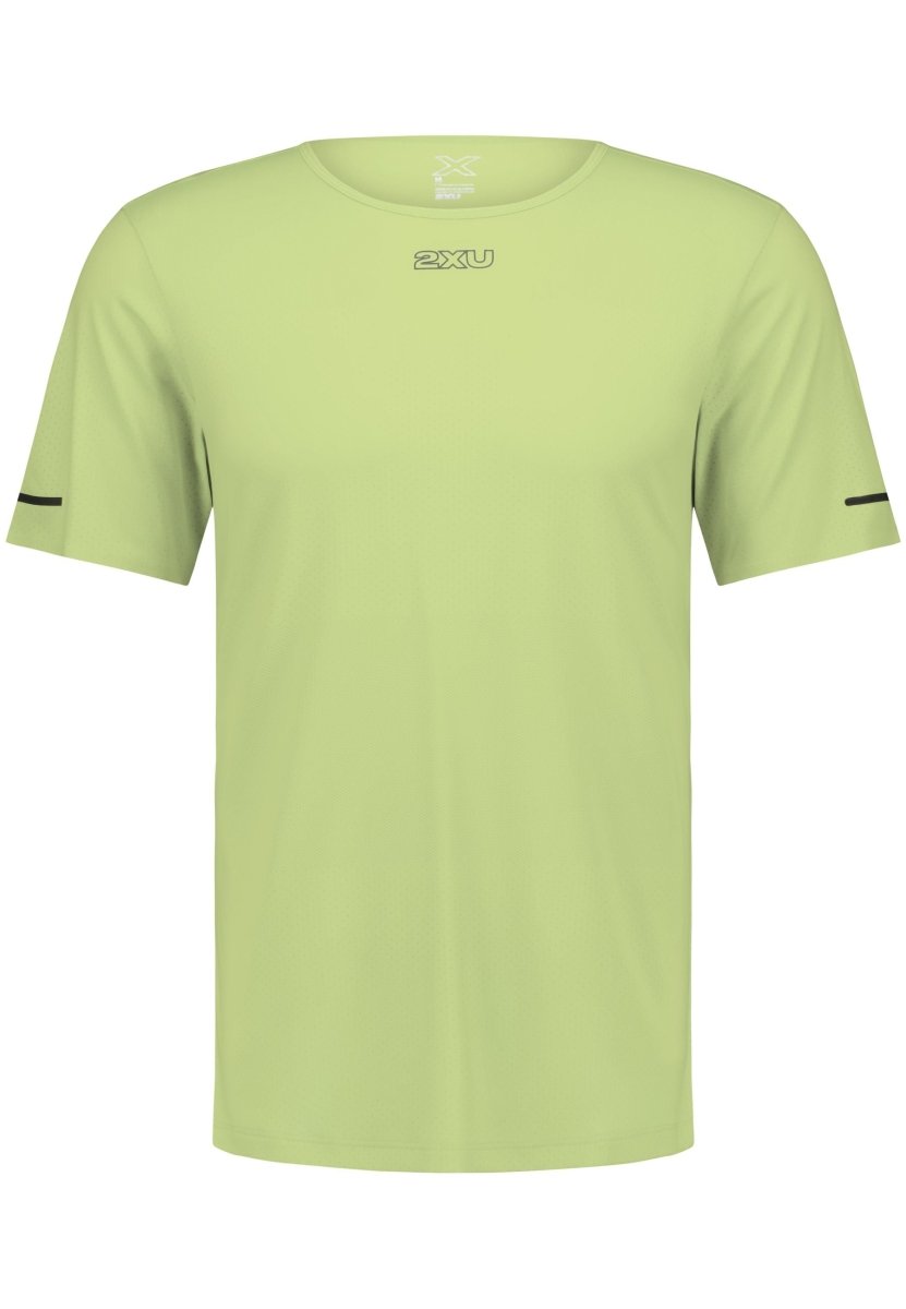 2XU - Light Speed Tech Tee Laufshirt Herren - cool matcha/black reflective - 2X-MR7150A-CLM/BRF-XS - Sportbrands24