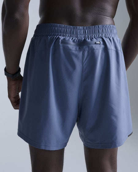 2XU - Aero Mesh 2 - in - 1 Short Kompressionstight Herren - indigo/black reflective - 2X-MR7351B-IND/BRF-XS - Sportbrands24