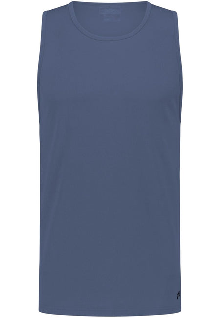 2XU - Aero Mesh Tank Laufshirt Herren - indigo/black reflective - 2X-MR7440A-IND/BRF-XS - Sportbrands24