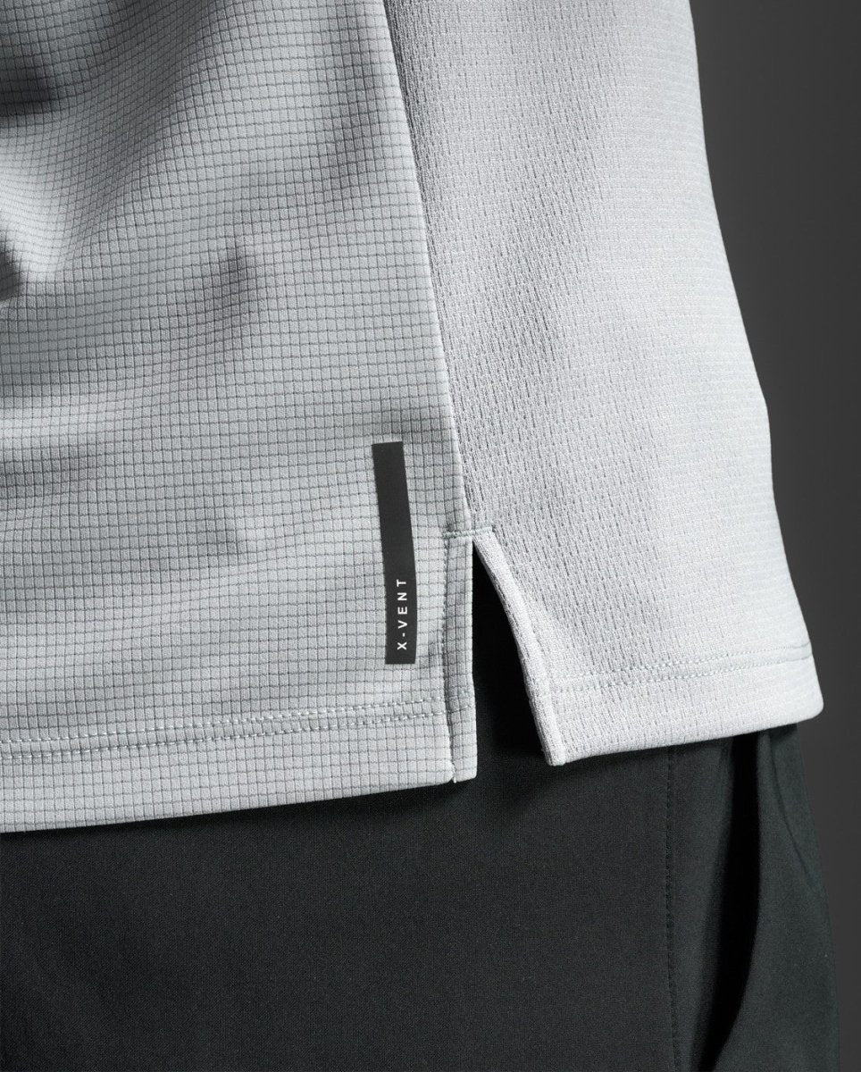 2XU - Aero Mesh Tank Laufshirt Herren - weathervane/black reflective - 2X-MR7440A-WTV/BRF-XS - Sportbrands24