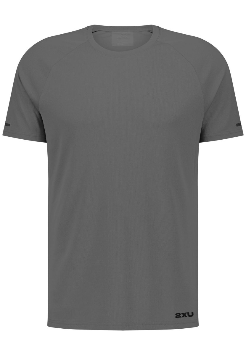2XU - Aero Mesh Tee Laufshirt Herren - jupiter/black reflective - 2X-MR7441A-JUP/BRF-XS - Sportbrands24