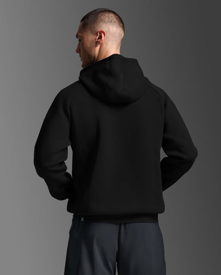 2XU - Motion Smooth Spacer Hoodie Kaupuzenpullover Herren - black/black - 2X - MR7449A - BLK/BLK - S - Sportbrands24