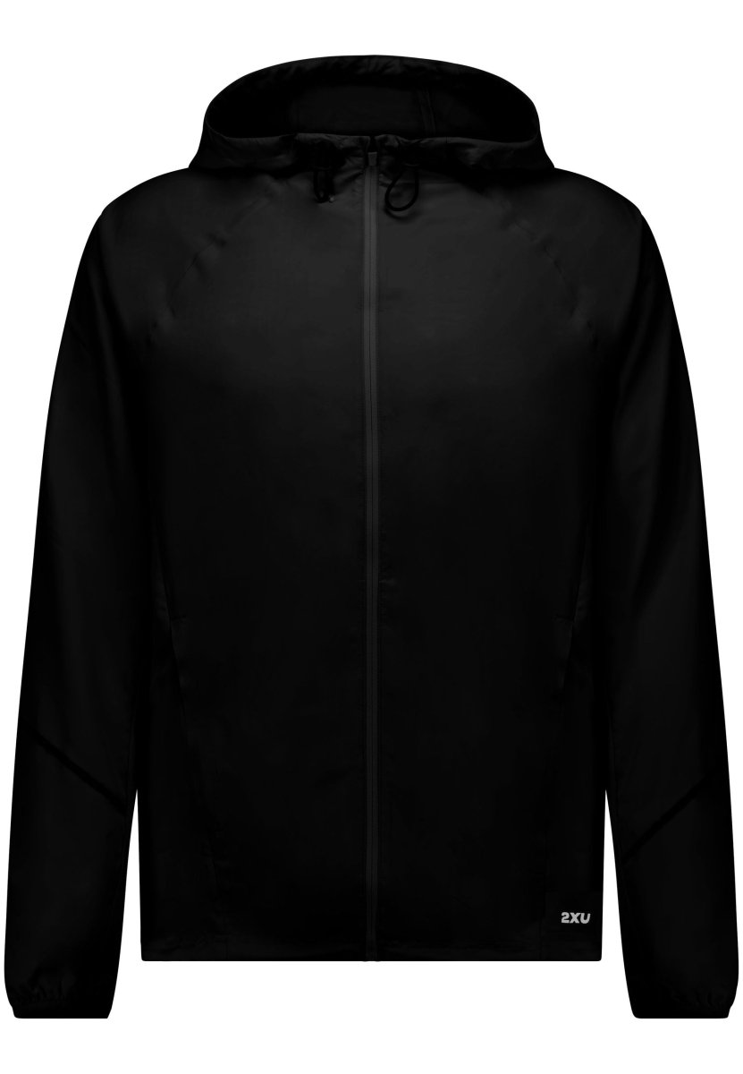 2XU - Aero Hex Windbreaker Windjacke Herren - black/silver reflective - 2X-MR7518A-BLK/SRF-XL - Sportbrands24