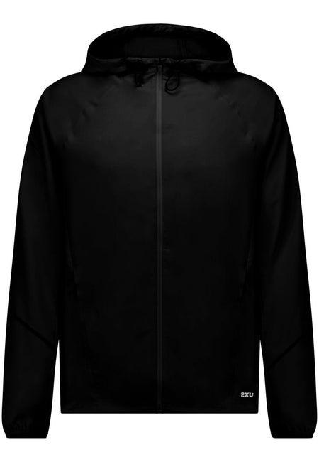 2XU - Aero Hex Windbreaker Windjacke Herren - black/silver reflective - 2X-MR7518A-BLK/SRF-XL - Sportbrands24