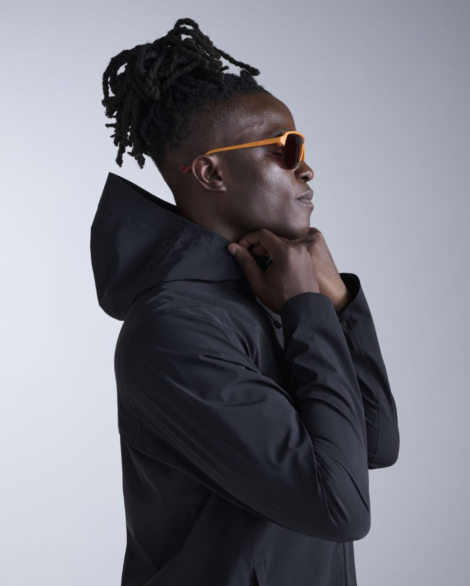 2XU - Ignition Shield Jacket Regenjacke Herren - black/silver reflective - 2X-MR7545A-BLK/SRF-XS - Sportbrands24