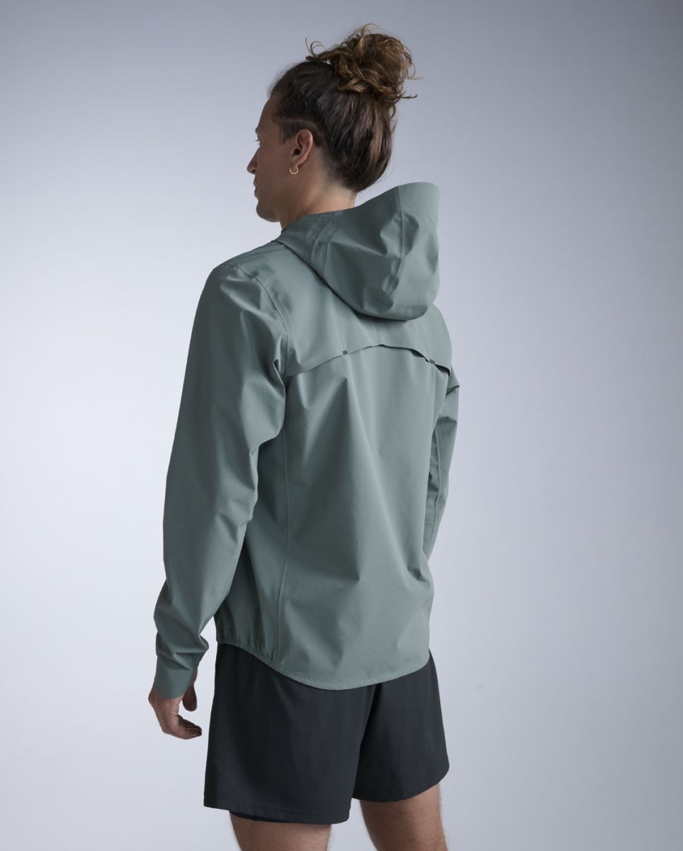 2XU - Ignition Shield Jacket Regenjacke Herren - olive leaf/black reflective - 2X-MR7545A-OLL/BRF-XS - Sportbrands24