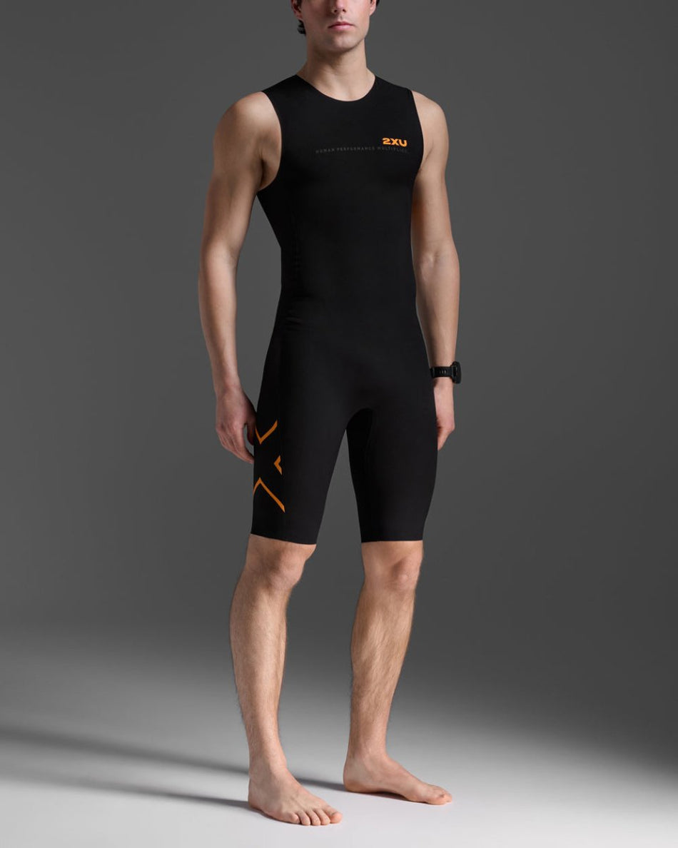 2XU - Propel Swimskin Herren - black/turmeric - 2X-MT6658D-BLK/TUR-XS - Sportbrands24