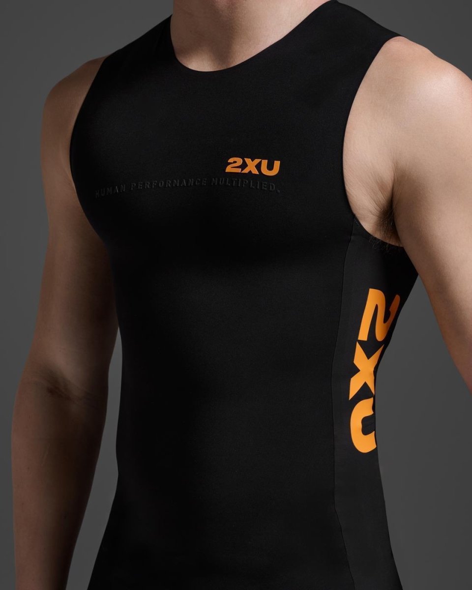 2XU - Propel Swimskin Herren - black/turmeric - 2X-MT6658D-BLK/TUR-XS - Sportbrands24
