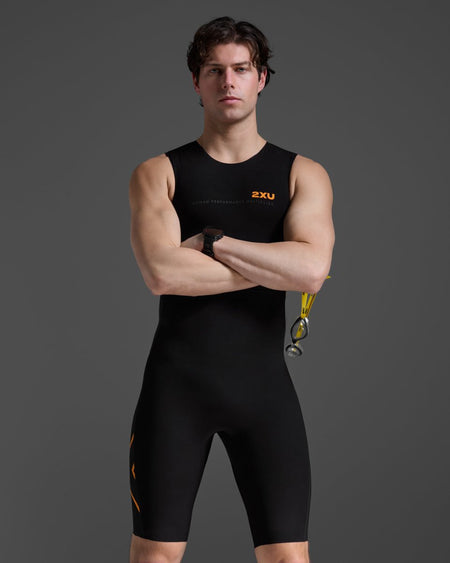 2XU - Propel Swimskin Herren - black/turmeric - 2X-MT6658D-BLK/TUR-XS - Sportbrands24