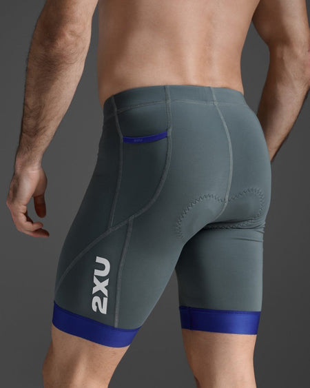 2XU - Core 8 Inch Tri Short Triathlonshort Herren - azure blue/midnight - 2X - MT7400B - AZB/MDN - S - Sportbrands24