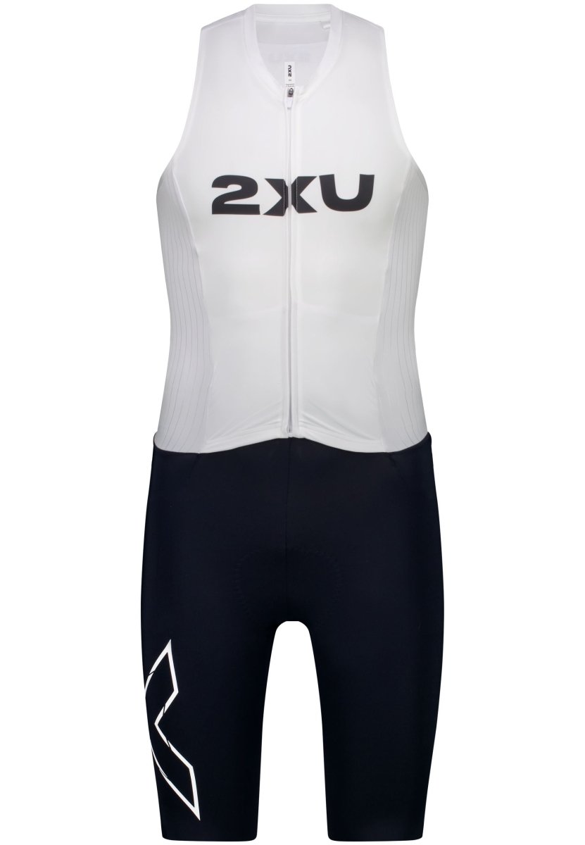 Light Speed React Trisuit Triathlonanzug Herren - black/white