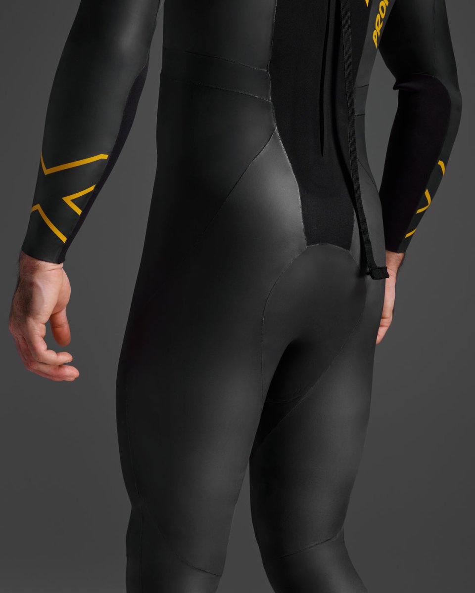 2XU - Propel P:1 Wetsuit Neoprenanzug Herren - black/ambition - 2X-MW4991C-BLK/ABN-MT - Sportbrands24