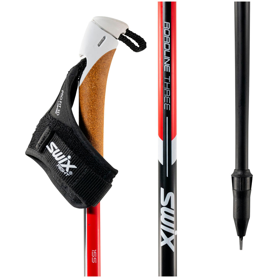 Roadline 3 Pole Skiroller Stock
