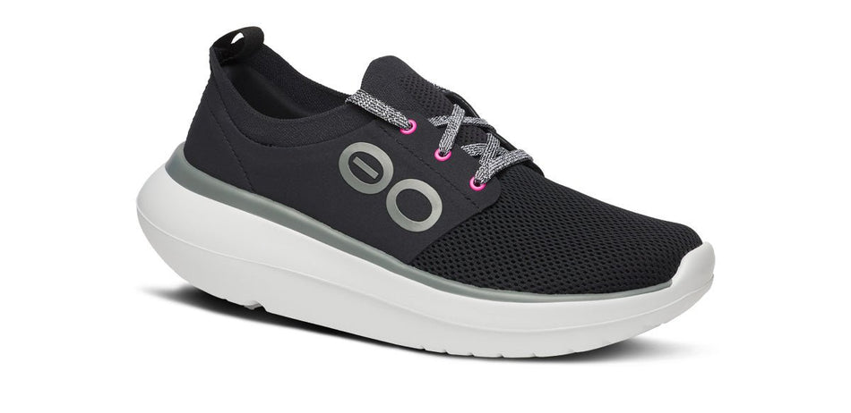 Oofos - OOmy Stride Recovery - Sneaker Damen - white/black - OO - 5077WHTBLKW6 - Sportbrands24