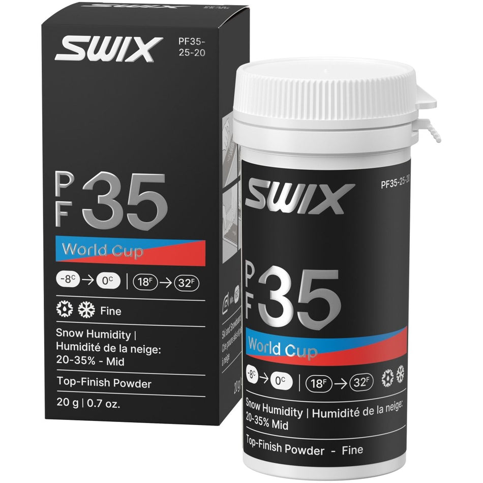 Swix - PF35 WC Powder Fine Mid Gleitwachs - PF35 WC Powder Fine Mid 25g - SX-PF35-25-20 - Sportbrands24