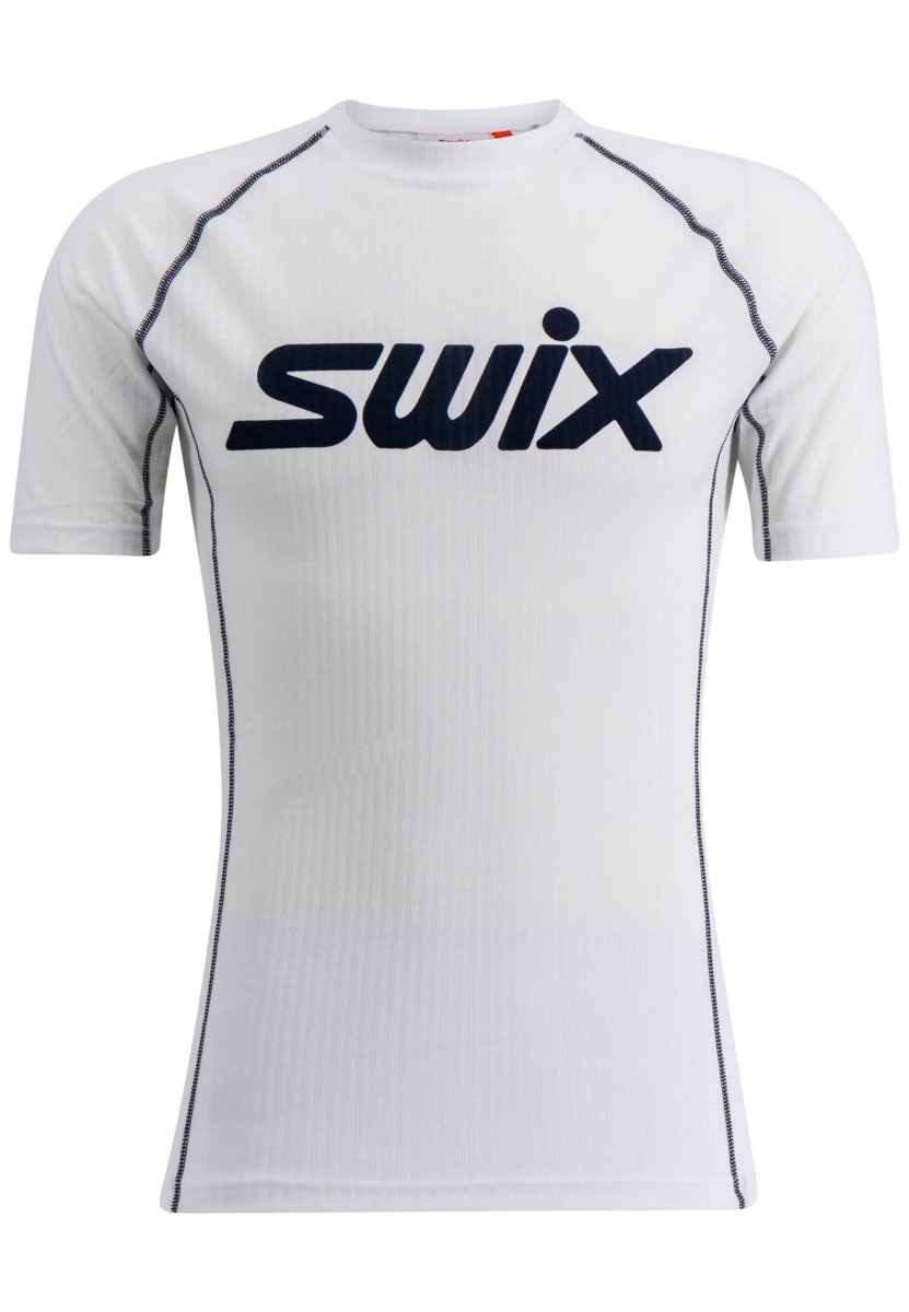 Swix - RaceX Classic Short Sleeve M Funktionsunterhemd Herren - bright white/ dark navy - SX-10114-23-20000-S - Sportbrands24