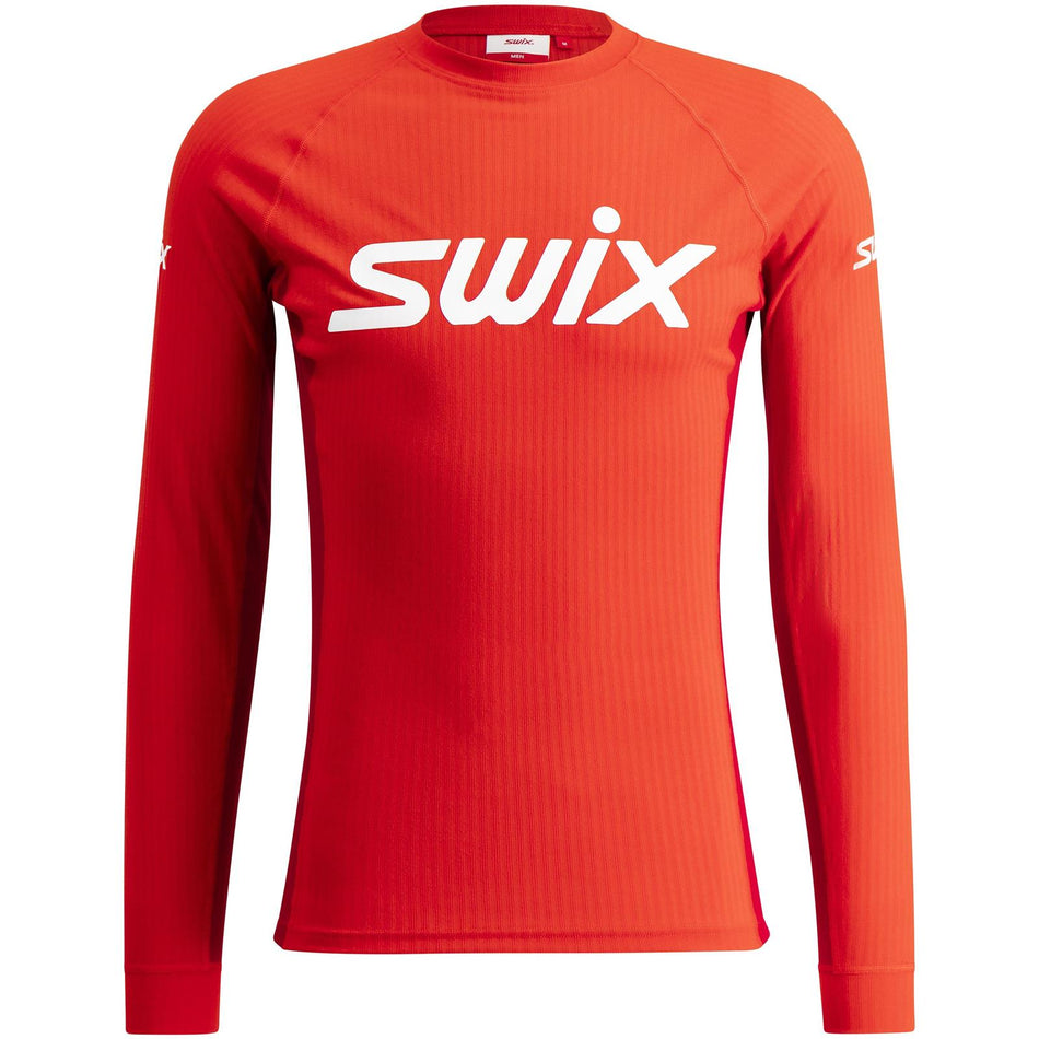 RaceX Classic Long Sleeve M Funktionsunterhemd Herren - fiery red