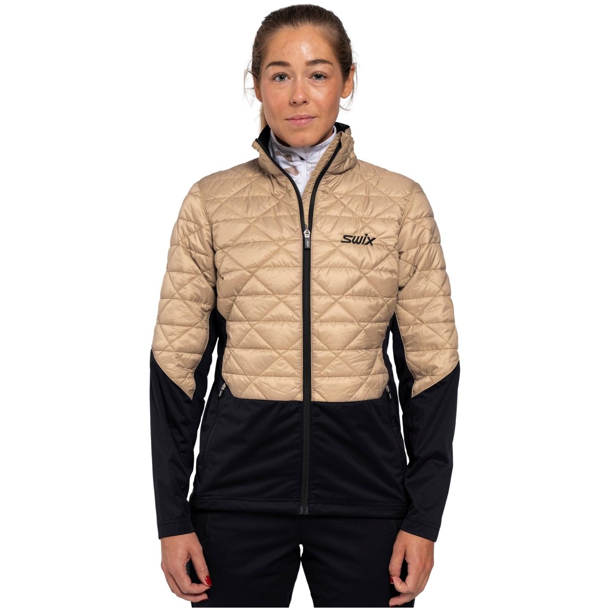 Swix - Infinity Hybrid Insulated Jacket W Isolationsjacke Damen - dune/black - SX-10151-24-94601-XS - Sportbrands24